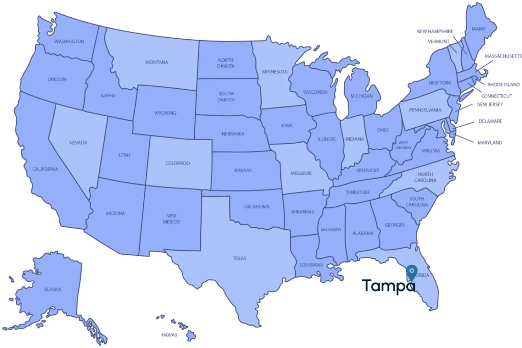 Tampa Map Tampa Map
